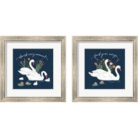 Framed Swan Lake 2 Piece Framed Art Print Set