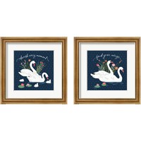 Framed Swan Lake 2 Piece Framed Art Print Set