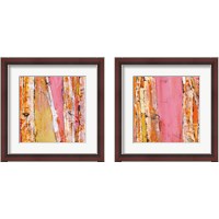 Framed 'Where the Sun Sleeps Light 2 Piece Framed Art Print Set' border=