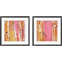 Framed 'Where the Sun Sleeps Light 2 Piece Framed Art Print Set' border=