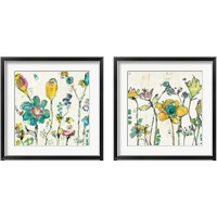 Framed Garden Cream 2 Piece Framed Art Print Set