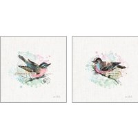 Framed Thoughtful Wings 2 Piece Art Print Set