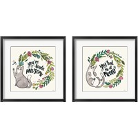 Framed Purrfect Garden 2 Piece Framed Art Print Set