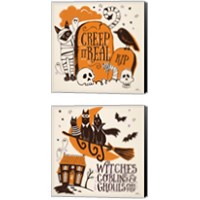 Framed 'Spooktacular 2 Piece Canvas Print Set' border=