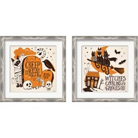 Framed 'Spooktacular 2 Piece Framed Art Print Set' border=