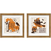 Framed 'Spooktacular 2 Piece Framed Art Print Set' border=