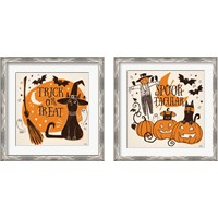 Framed 'Spooktacular 2 Piece Framed Art Print Set' border=