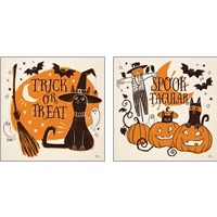 Framed 'Spooktacular 2 Piece Art Print Set' border=