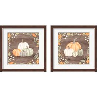 Framed 'Autumn Offering Dark 2 Piece Framed Art Print Set' border=