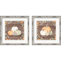 Framed 'Autumn Offering Dark 2 Piece Framed Art Print Set' border=