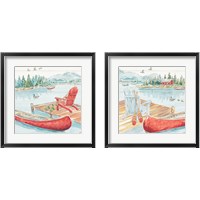Framed Lake Moments 2 Piece Framed Art Print Set
