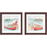 Framed Lake Moments 2 Piece Framed Art Print Set