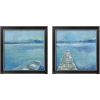 Framed Lake Edge 2 Piece Framed Art Print Set