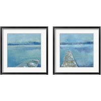 Framed Lake Edge 2 Piece Framed Art Print Set