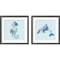 Framed 'Coastal Cool 2 Piece Framed Art Print Set' border=