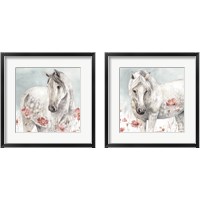 Framed Wild Horses 2 Piece Framed Art Print Set