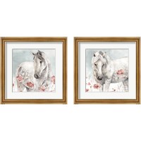 Framed Wild Horses 2 Piece Framed Art Print Set