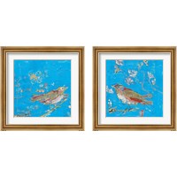 Framed 'Birds 2 Piece Framed Art Print Set' border=