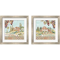 Framed Tuscan Breeze 2 Piece Framed Art Print Set