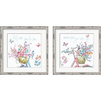 Framed Sparrow Spring 2 Piece Framed Art Print Set