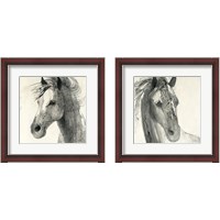 Framed 'In the Wind 2 Piece Framed Art Print Set' border=