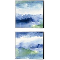 Framed Midnight at the Lake 2 Piece Canvas Print Set