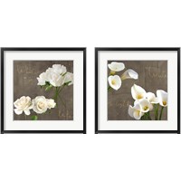 Framed White Callas 2 Piece Framed Art Print Set
