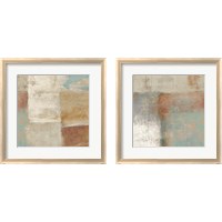 Framed 'Velvet Desert 2 Piece Framed Art Print Set' border=