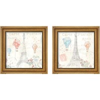 Framed Lighthearted in Paris 2 Piece Framed Art Print Set
