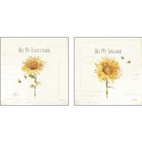 Framed Bee and Bee 2 Piece Art Print Set