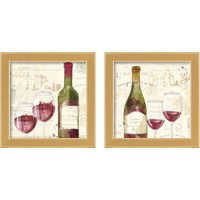 Framed 'Chateau Winery 2 Piece Framed Art Print Set' border=