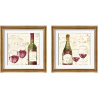 Framed Chateau Winery 2 Piece Framed Art Print Set