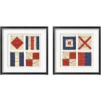 Framed Nautique  2 Piece Framed Art Print Set