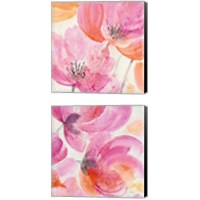 Framed 'Joyous 2 Piece Canvas Print Set' border=