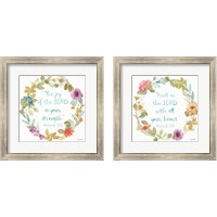 Framed Rainbow Seeds Proverb 2 Piece Framed Art Print Set