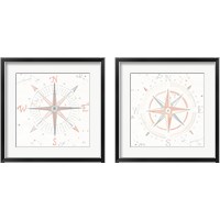 Framed 'Wonderful World  2 Piece Framed Art Print Set' border=