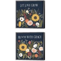 Framed 'Autumn Romance 2 Piece Canvas Print Set' border=