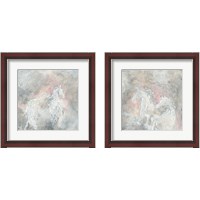 Framed Blush Horses 2 Piece Framed Art Print Set