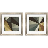Framed Triangulawesome Square 2 Piece Framed Art Print Set