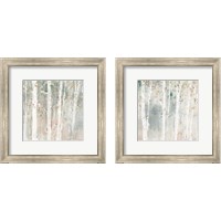 Framed 'Woodland Walk  2 Piece Framed Art Print Set' border=