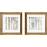 Framed 'Woodland Walk  2 Piece Framed Art Print Set' border=