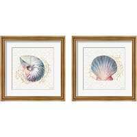 Framed 'Ocean Dream 2 Piece Framed Art Print Set' border=