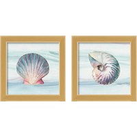 Framed 'Ocean Dream no Filigree 2 Piece Framed Art Print Set' border=