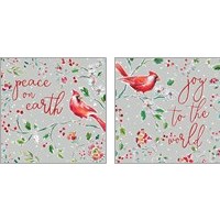 Framed Holiday Wings 2 Piece Art Print Set