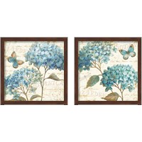 Framed Blue Garden 2 Piece Framed Art Print Set