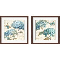 Framed Blue Garden 2 Piece Framed Art Print Set