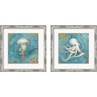 Framed 'Treasures from the Sea 2 Piece Framed Art Print Set' border=