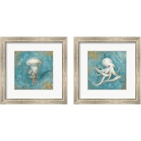 Framed 'Treasures from the Sea 2 Piece Framed Art Print Set' border=