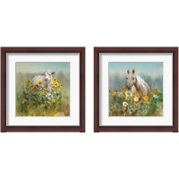 Framed 'Farm and Field2 Piece Framed Art Print Set' border=