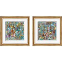 Framed 'Confetti 2 Piece Framed Art Print Set' border=